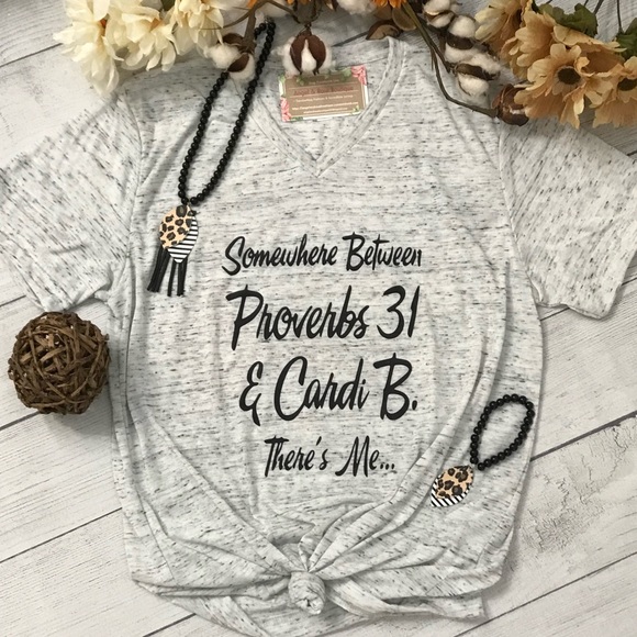 Somewhere Between Proverbs 31 & Cardi B There’s Me - Picture 1 of 1